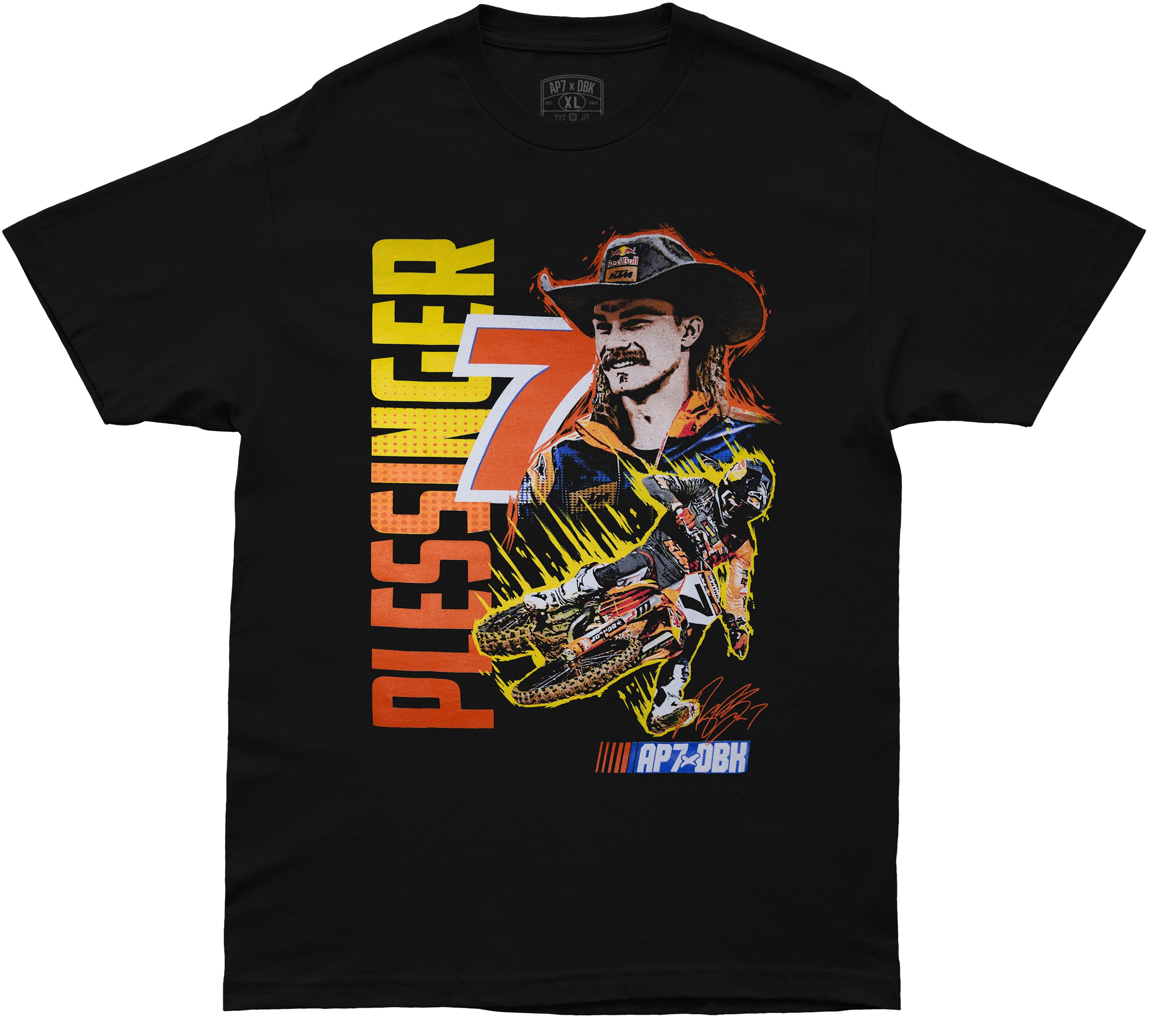 DBK Speedway Tee Black XL Short Sleeve Shirt - Black XL short sleeve tee, 100% cotton - Click Image to Close