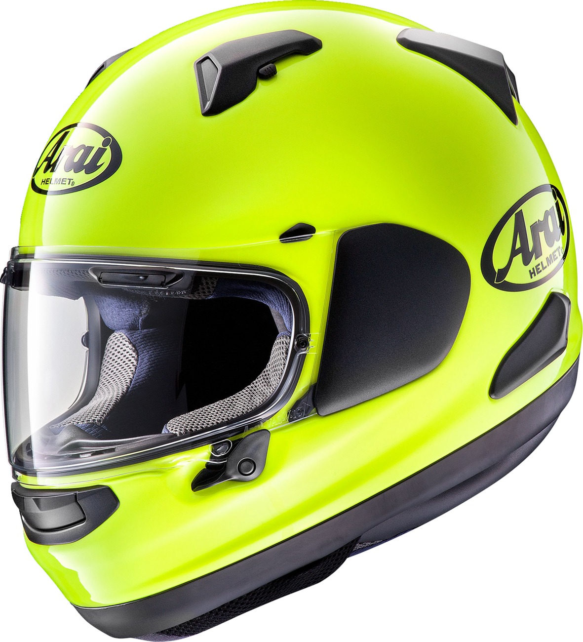 Arai Signet-X Full Face Helmet Fluorescent Yellow XL Adult Adventure Touring - Click Image to Close