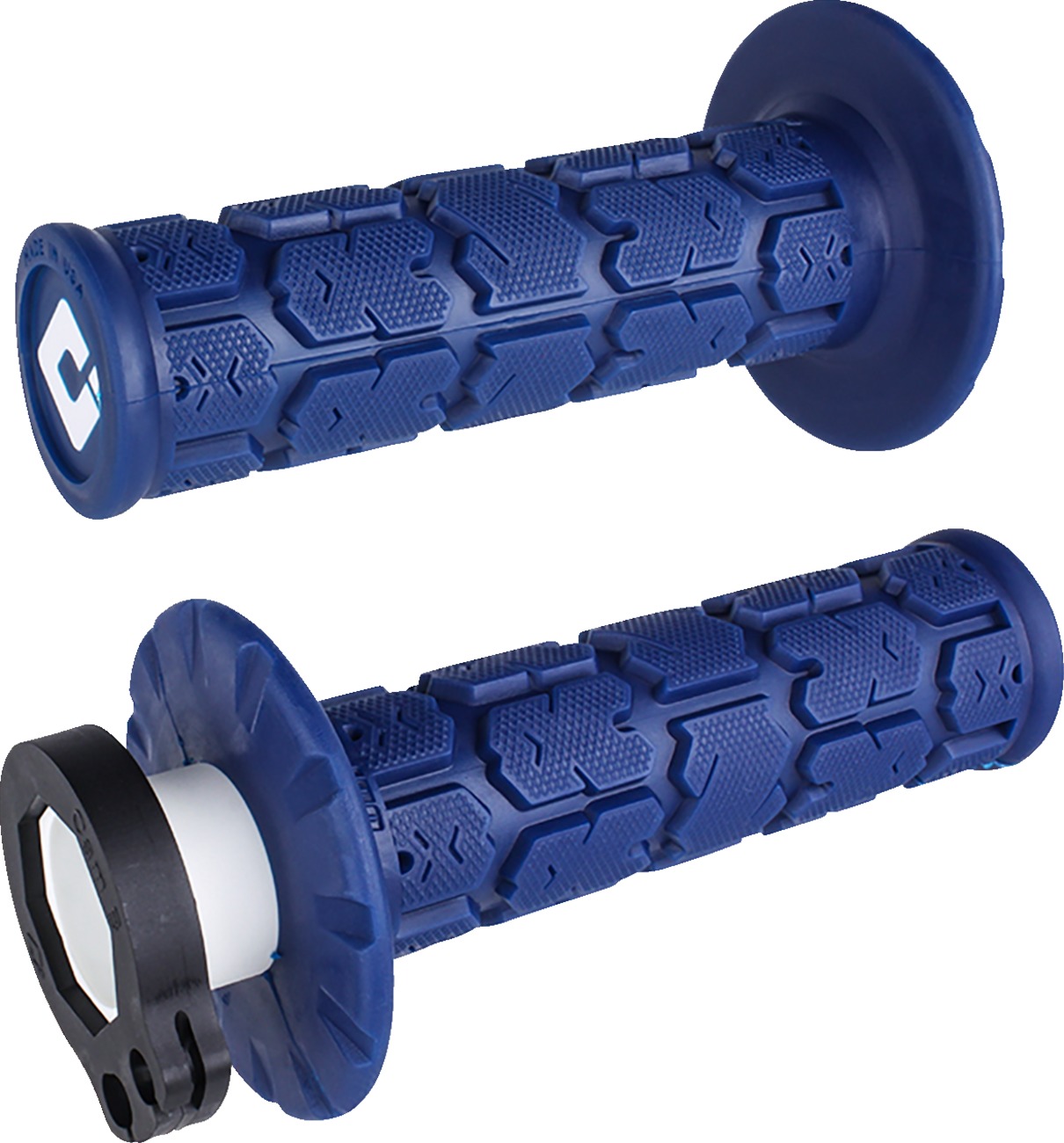 ODI V2 Rogue Lock-On Grips Blue For MX, Off-Road, Most Major Brands - Click Image to Close