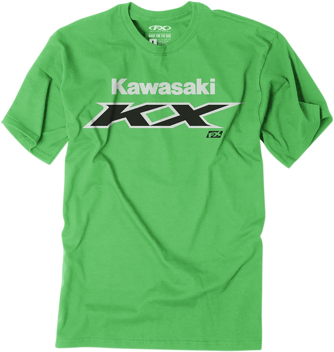Youth Kawasaki KX Tee - Kaw Kx Tee Grn Ysm - Click Image to Close