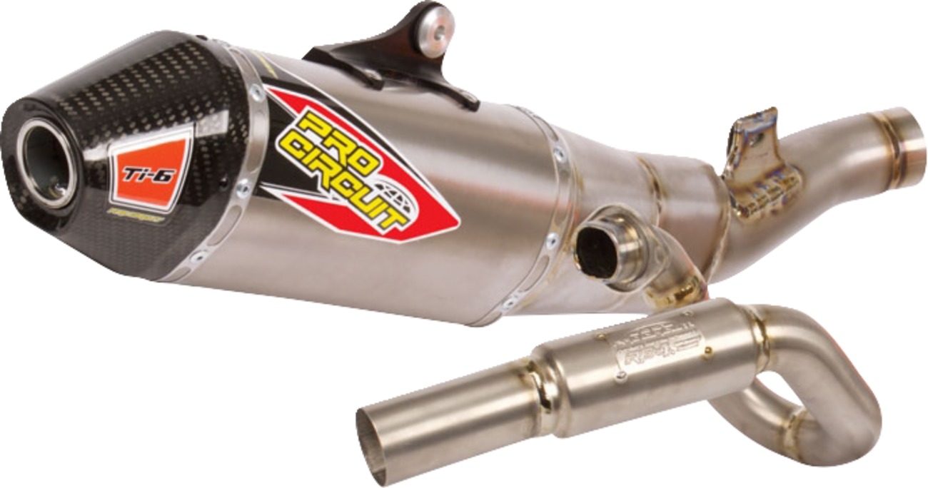 Pro Circuit Ti-6 Exhaust System Titanium Kawasaki KX450 2024-2025 - Titanium exhaust system for Kawasaki KX450 2024-2025 - Click Image to Close