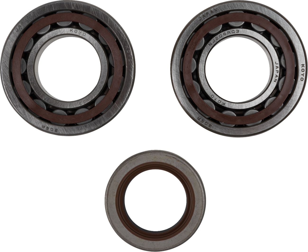 Moose Offroad Crankshaft Bearing Kit For KTM 4-Stroke Models - Crankshaft bearings kit For KTM 4-Stroke models - Click Image to Close