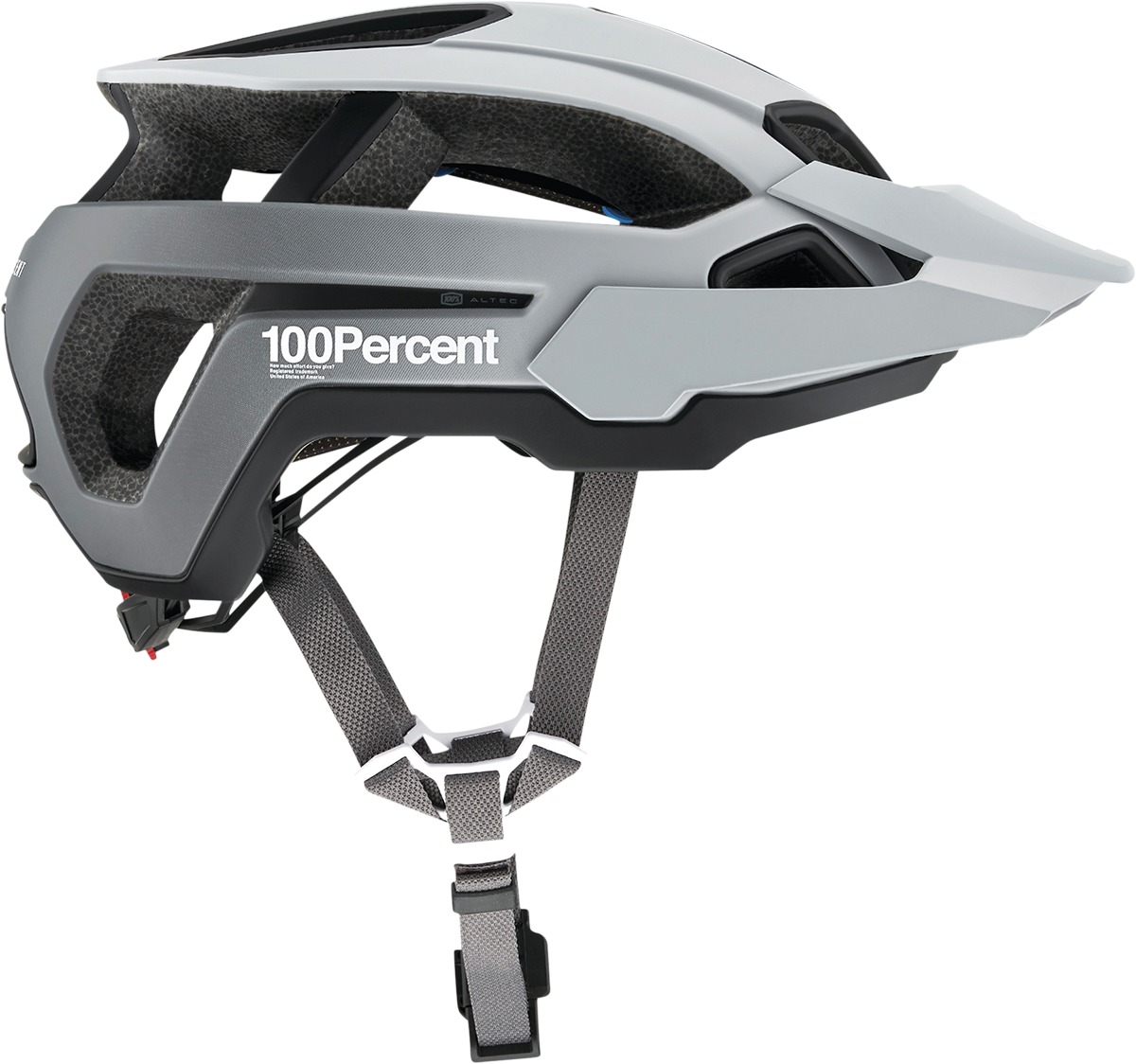 100% Altec Fidlock Bicycle Helmet S/M Gray Fade Unisex - Advanced half face bicycle helmet, S/M, Gray Fade - Click Image to Close