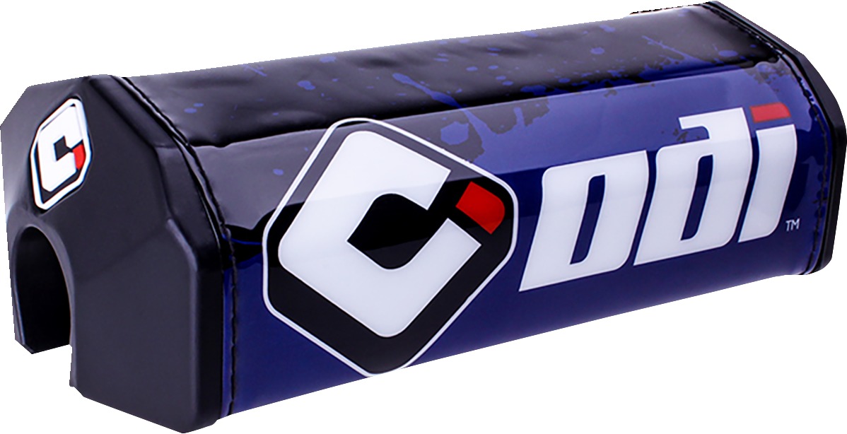 ODI Oversized Handlebar Pad Blue Black - High-density foam oversized bar pad, Blue/Black - Click Image to Close