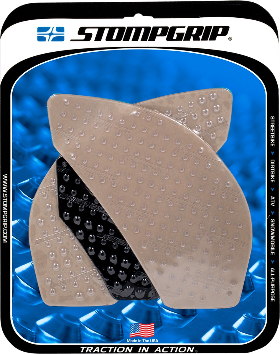 Stompgrip Tank Protector Kit Clear Volcano For ZX6R 2009-2013 - Click Image to Close