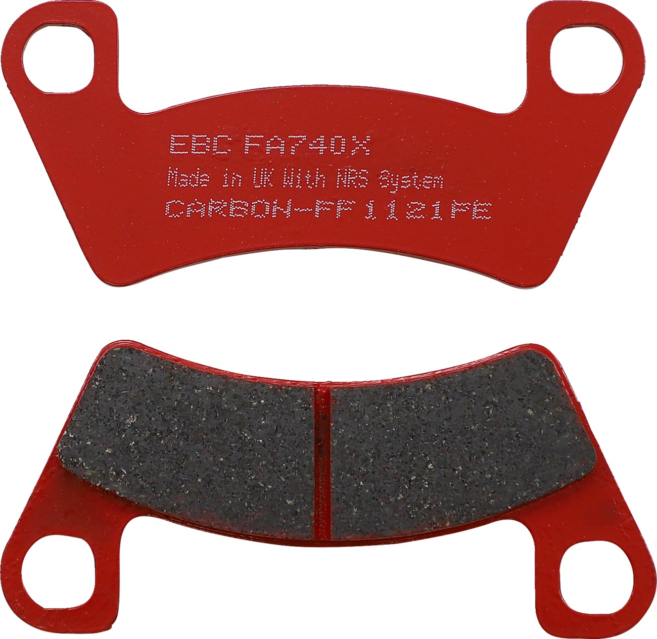 EBC FA740X Carbon X Series Brake Pads Front For Arctic Cat Wildcat XX - Front brake pads for Arctic Cat Wildcat XX, Prowler Pro - Click Image to Close
