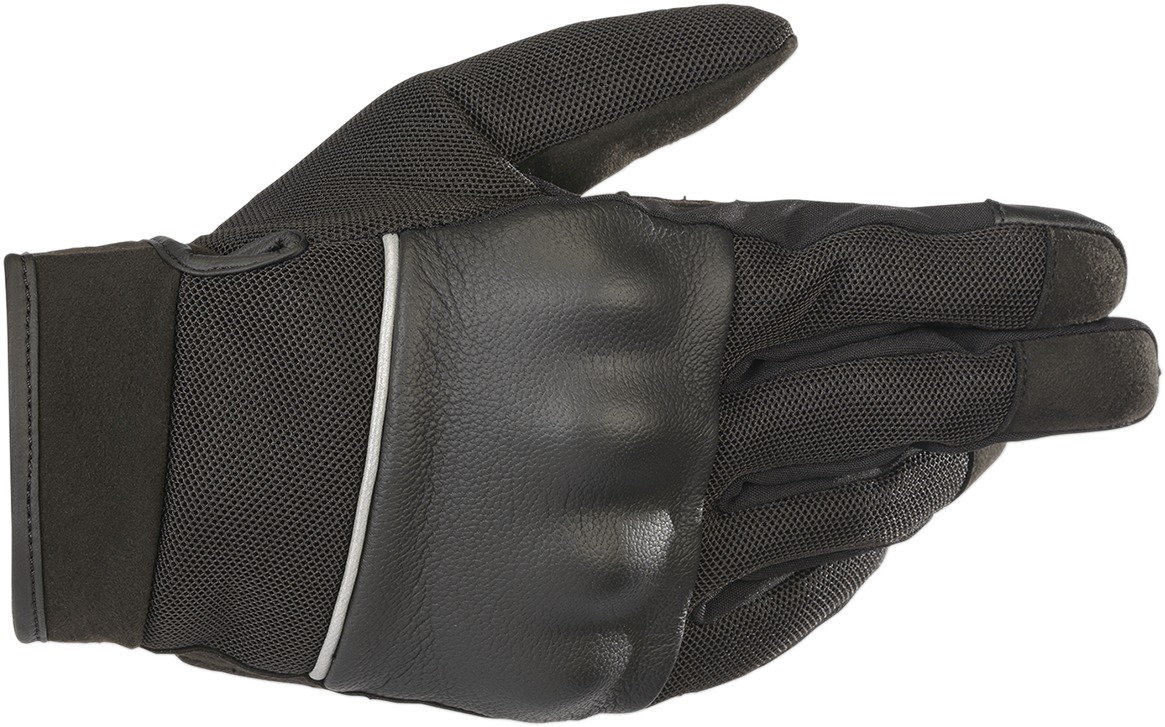 C Vented Air Street Riding Gloves Black X-Large - Click Image to Close