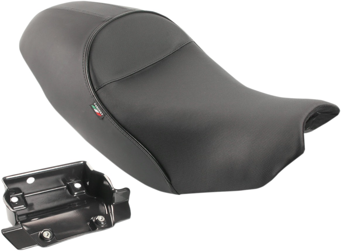 Sargent World Sport CarbonFX Solo Seat Black Fits Ducati Scrambler - Click Image to Close