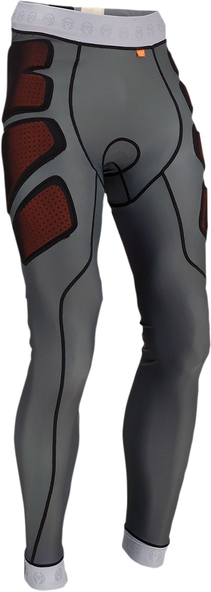 Moose XC1 Guard Pants Men's 2XL Gray Black Dark Red - Men's 2XL off-road XC1 Guard Pants, Gray/Black/Red - Click Image to Close
