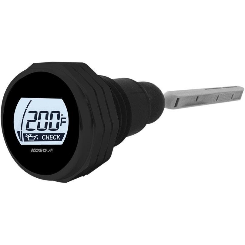 Digital Oil Temperature Dipstick - Black - Click Image to Close
