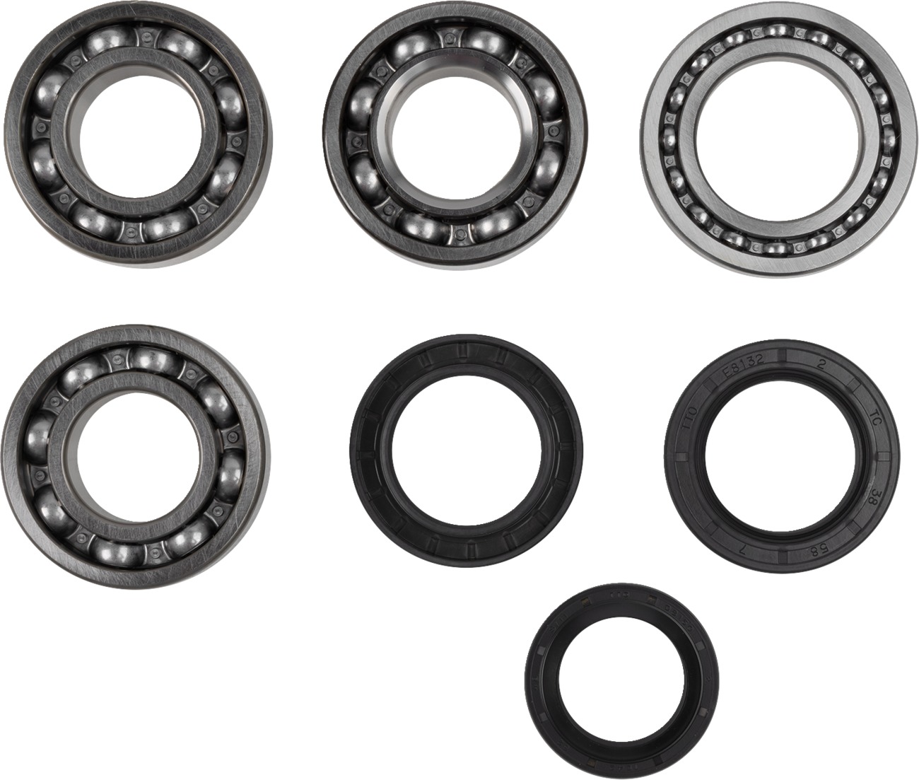 Moose Offroad Crankshaft Bearing & Seal Kit For Polaris 400 - Crank bearing/seal kit for Polaris 400 ATVs - Click Image to Close