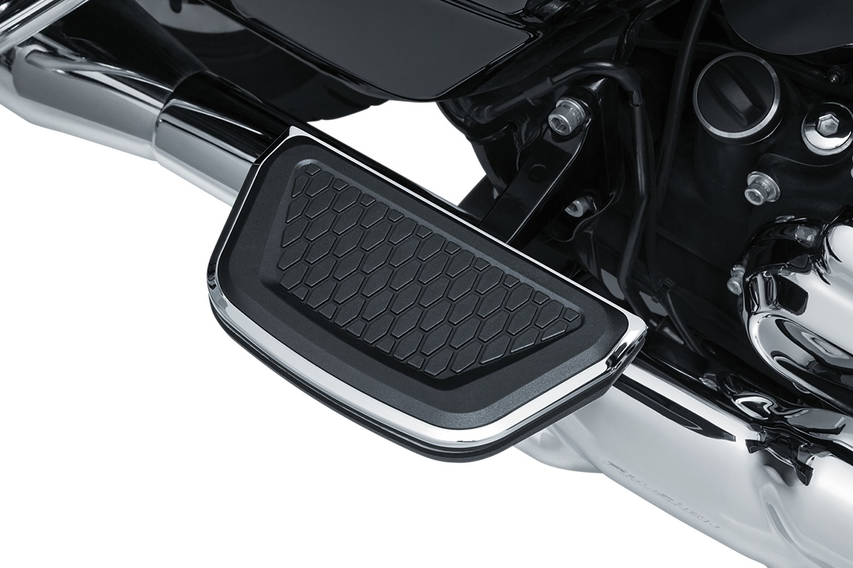 Kuryakyn Hex Passenger Board Inserts Chrome - Click Image to Close