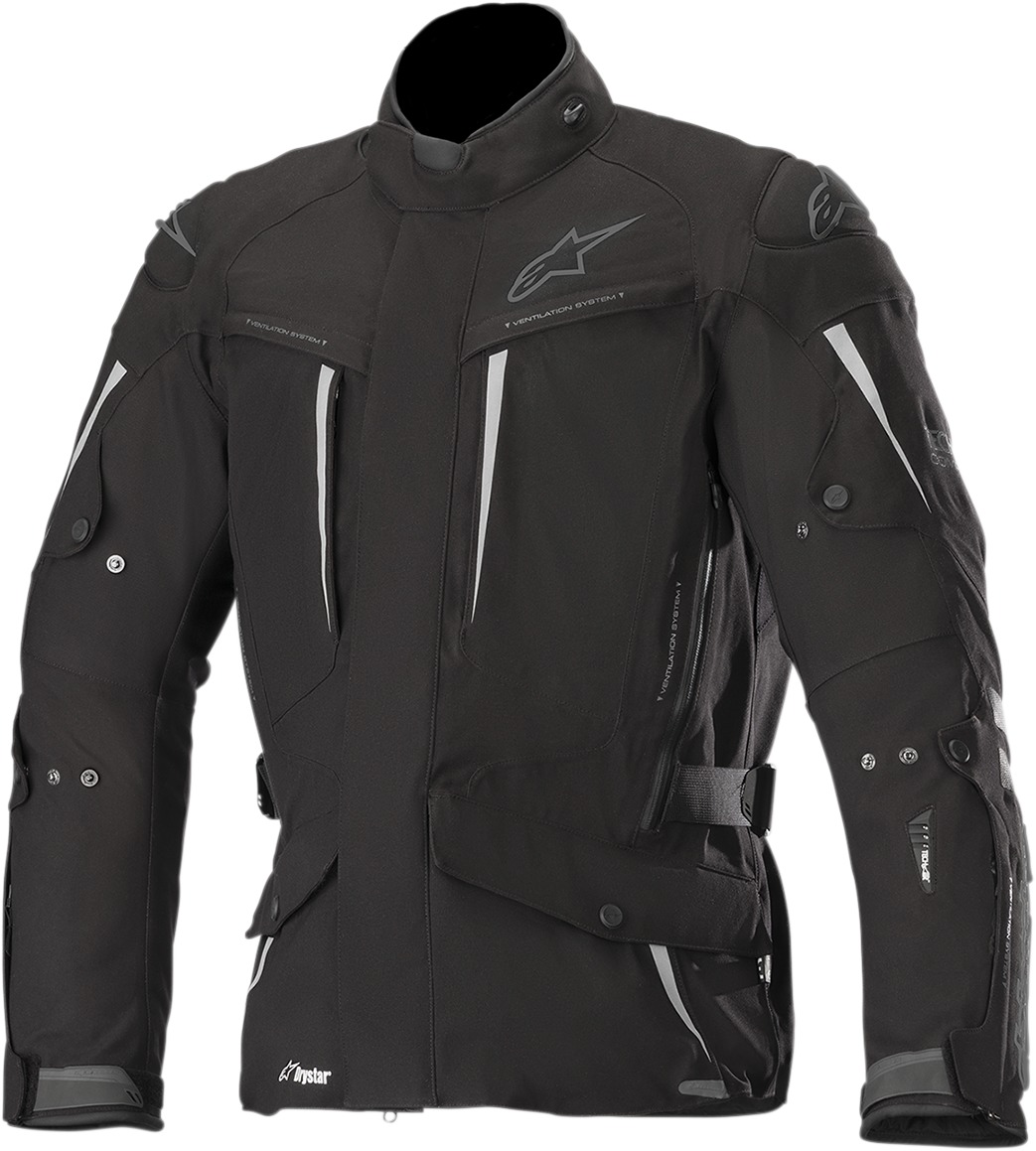 Yaguara Drystar Street Riding Jacket Black/Gray US Large - Click Image to Close