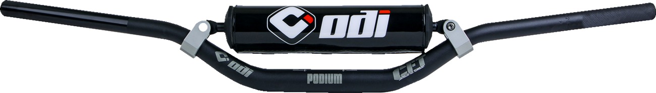 ODI CFT Podium Handlebar Black 1-1/8 in. Clamp Off-Road - Controlled Flex Tech, 1-1/8 in. clamp, Black - Click Image to Close