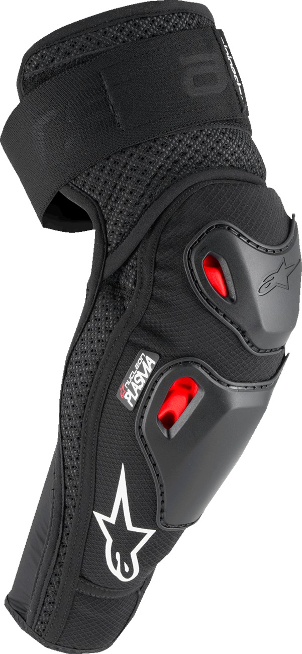 Alpinestars Bionic Pro Plasma Elbow Protector L/XL Black/Red/White - Protective elbow gear in L/XL for off-road riding - Click Image to Close