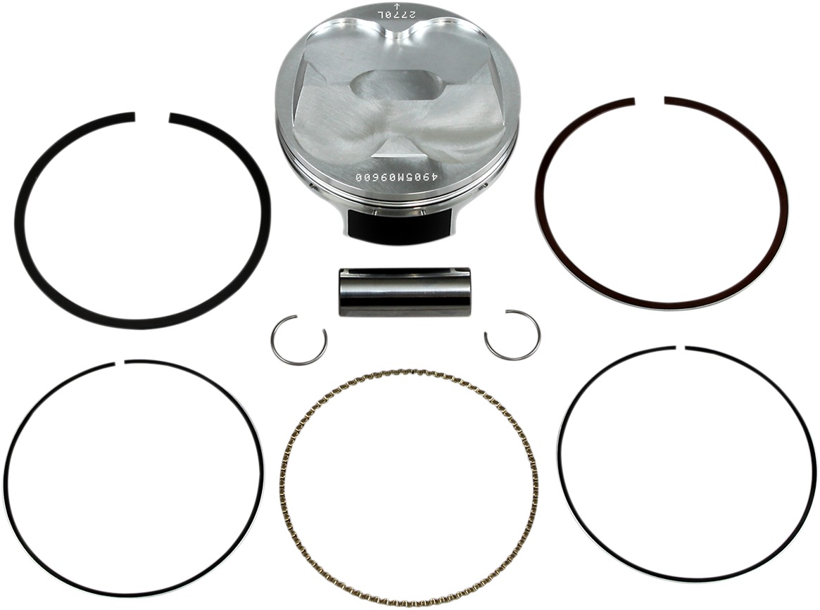Wiseco 13.5:1 Piston Kit 96.00mm Std For 06-14 Honda TRX450R - Click Image to Close