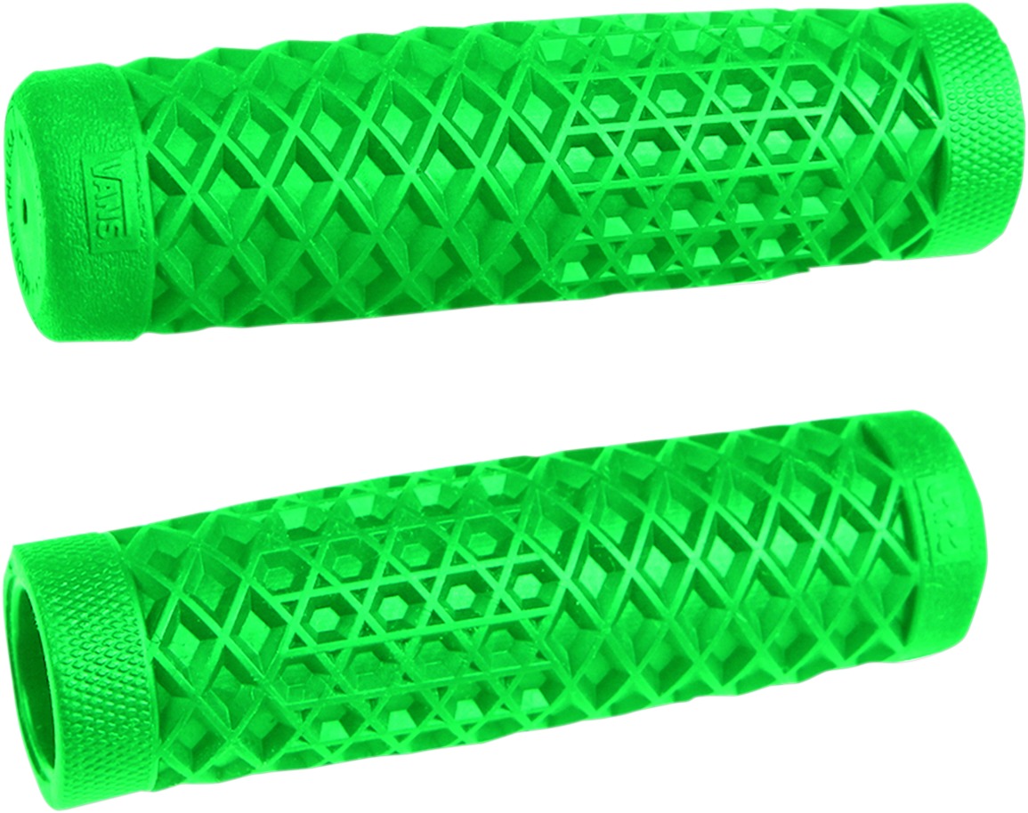 ODI Vans Grips Green 1 Inch Pair - Green grips for 1" handlebars, sold as a pair - Click Image to Close