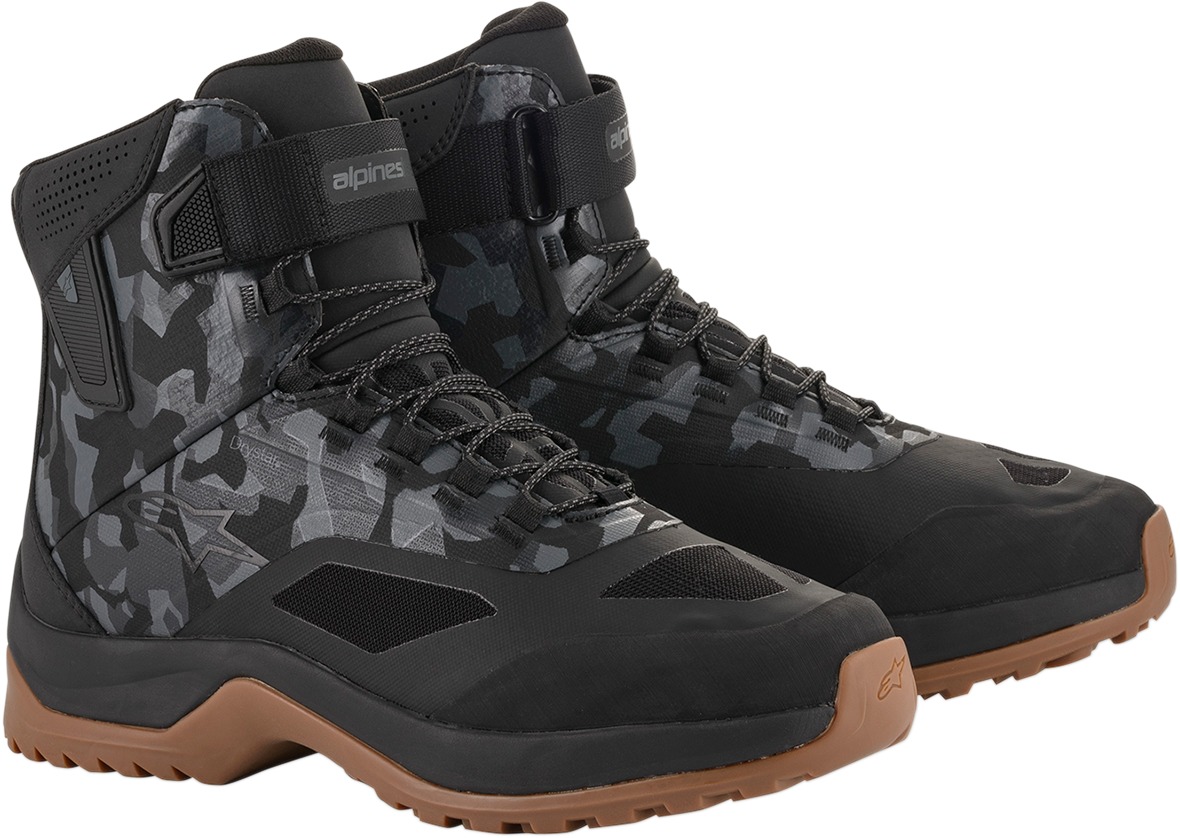 CR-6 Street Riding Shoes Black/Brown/Gray US 9.5 - Click Image to Close