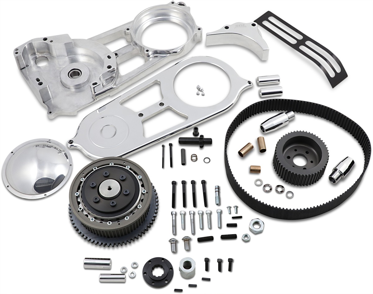 Polished 2" Open Belt Drive by Belt Drives Ltd. - Click Image to Close