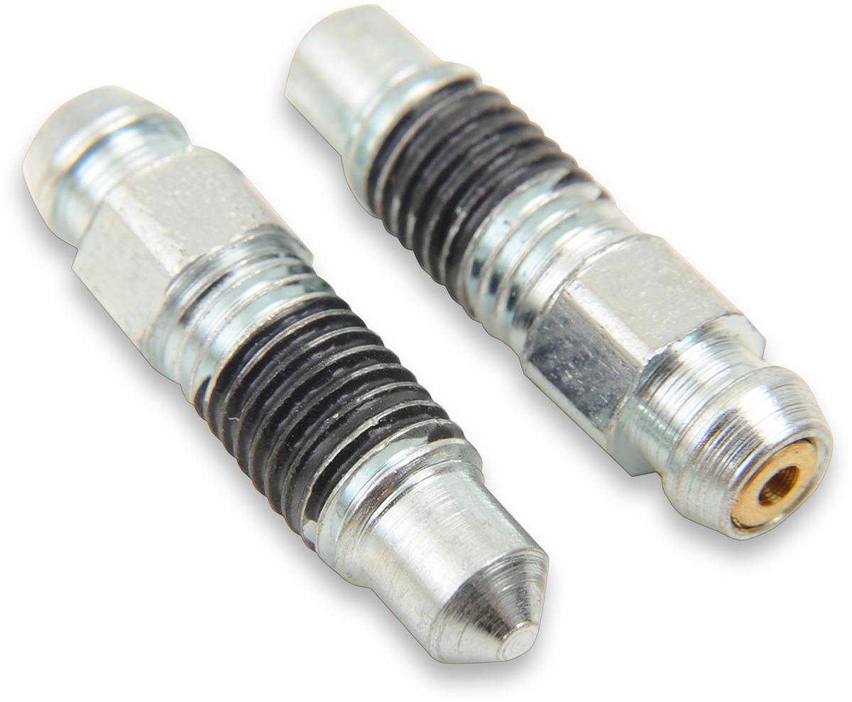 Speedbleeder 1/4-28 1.00" - Pair - Fits Early Harley w/ 1/4" Brake Bleeders - Click Image to Close