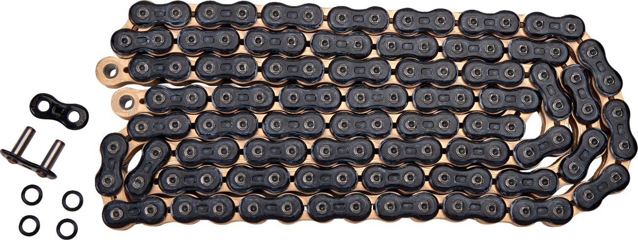 ThreeD 3D GP Chain 520X120 Black/Gold X-Ring - Click Image to Close