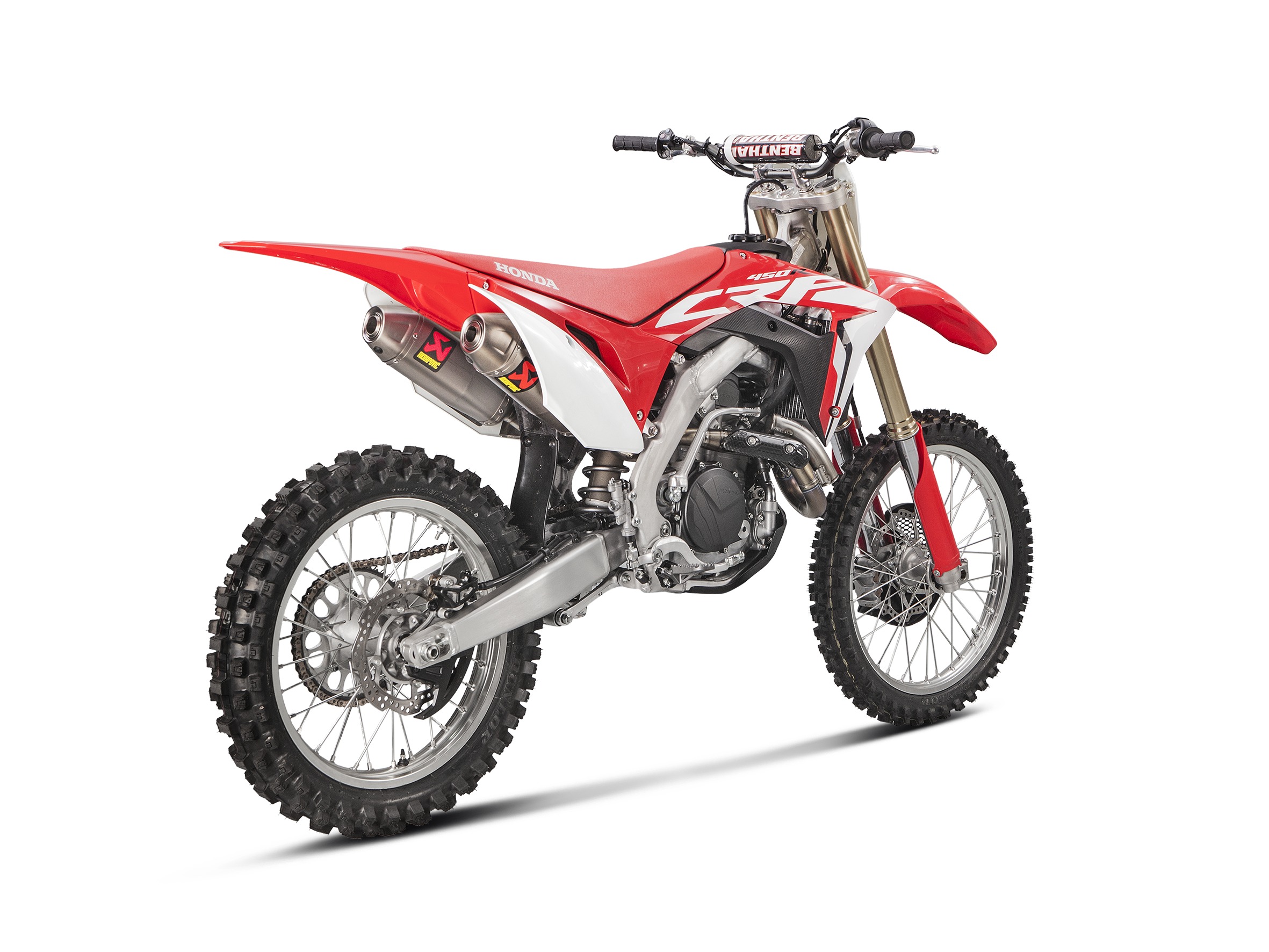 Racing Line Full Exhaust S.S./Ti. - For 17-20 Honda CRF450R/RX - Click Image to Close