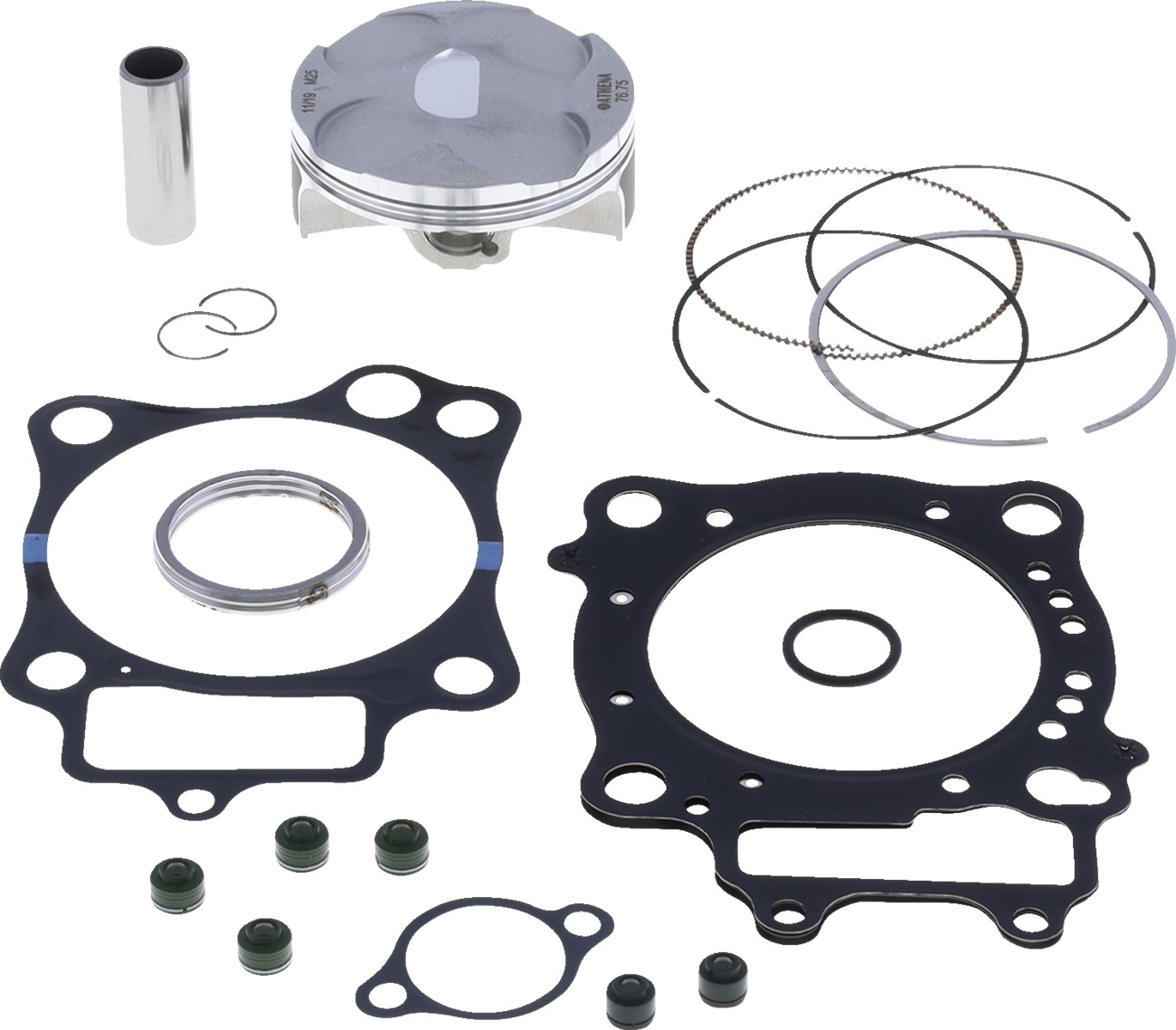 Athena Piston & Top End Gasket Kit B 13.5:1 Fits 16-17 Honda CRF250R - Click Image to Close