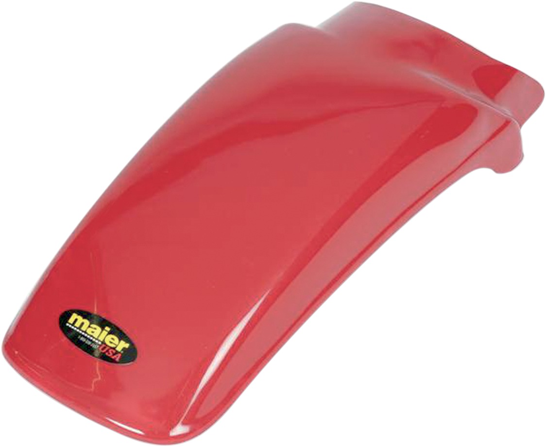 Rear Fender - Dark Red - For 79-82 Honda XR80 77-78 XR75 - Click Image to Close