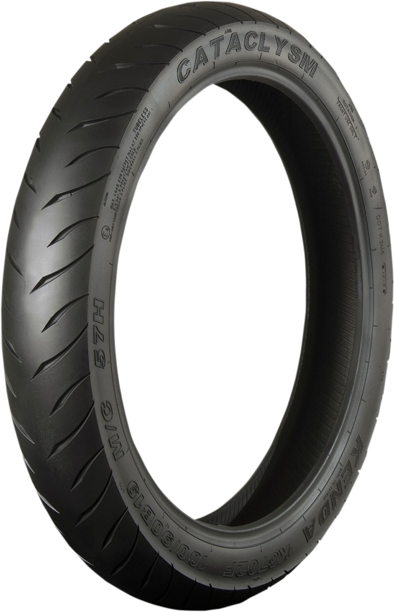 K6702 130/60-19 Cataclysm Fr Tire - Click Image to Close