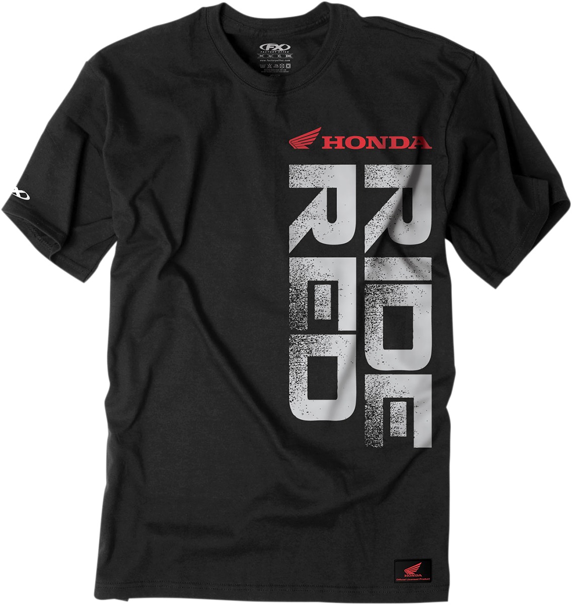 Factory Effex Men's Honda Ride Red Vert Tee Red 2XL - Click Image to Close