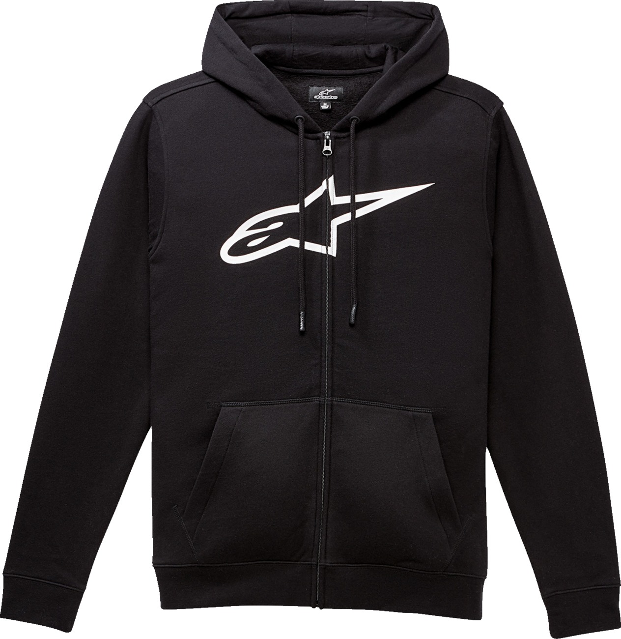Alpinestars Ageless II Zip Hoodie Black 2XL Men's - Men's Black 2XL Zip Hoodie - Click Image to Close
