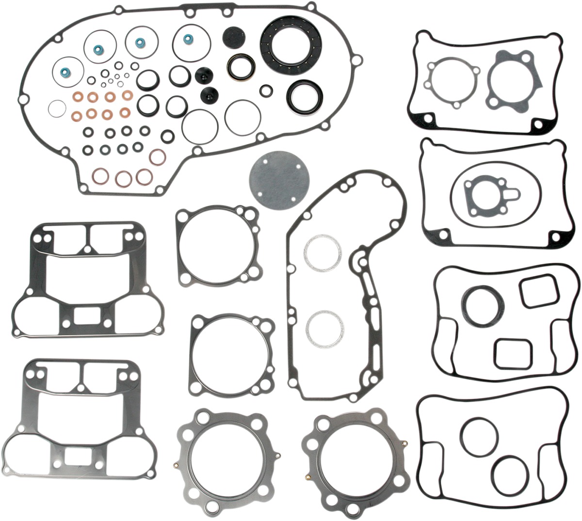 Cometic Complete EST Gasket Kit 3.500in Bore Fits Evo Sportster - Click Image to Close