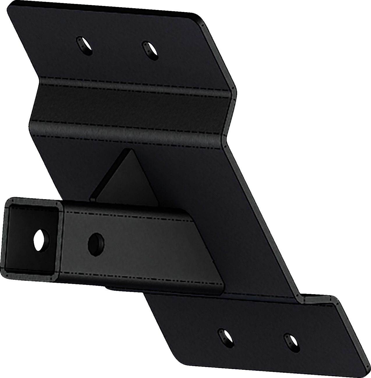 KFI 2" Rear Receiver Hitch Black Fits 18-22 Arctic Cat Wildcat XX - Click Image to Close