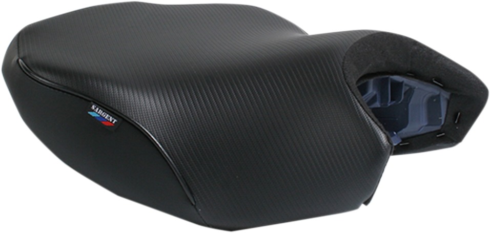 Sargent World Sport Solo Seat Black CarbonFX Vinyl Fits R1200GS - Click Image to Close
