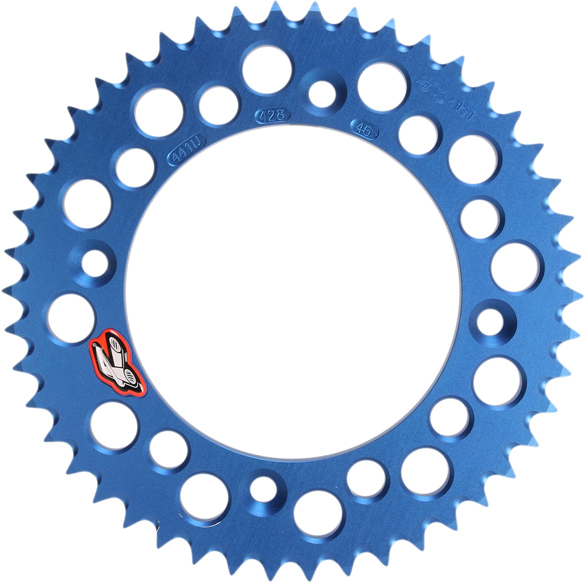 Renthal Ultralight Rear Sprocket Blue 46T Fits 21-23 Husqvarna TC 85 - Click Image to Close