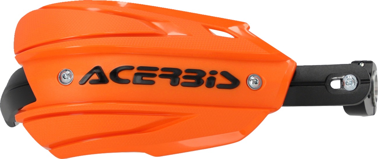 Acerbis Endurance X Handguards Orange Black Universal - Ultra-durable closed handguard, Orange/Black, Universal - Click Image to Close