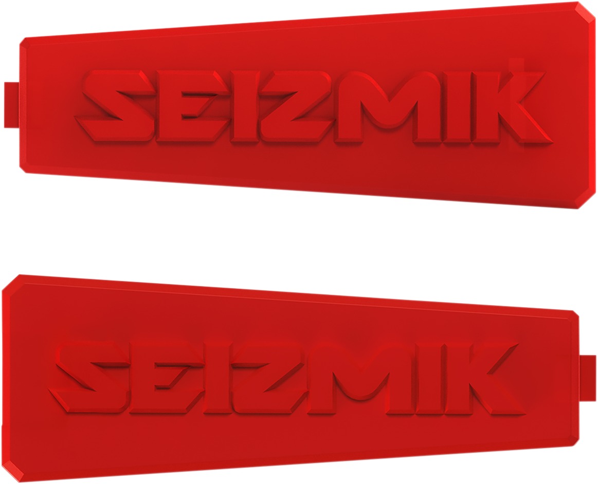 Strike Side View Mirror Color Inserts - Strike Color Insert Red - Click Image to Close