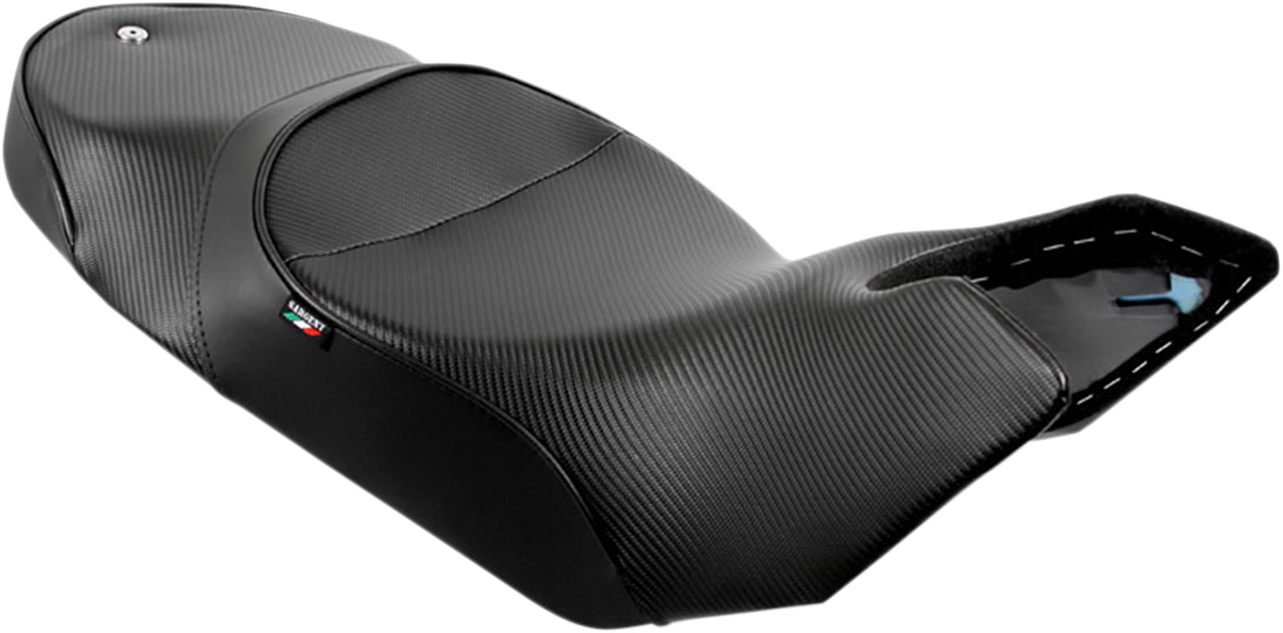 Sargent World Sport CarbonFX 2-Up Low Seat Black Fits Hypermotard - Click Image to Close