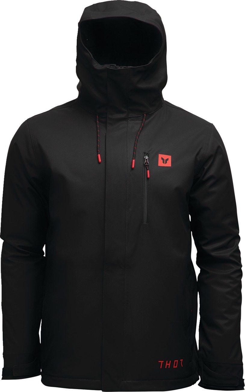 Thor Heavyweight Tour Jacket Black Medium Men's - Heavyweight all-weather tour jacket, Black, Medium - Click Image to Close
