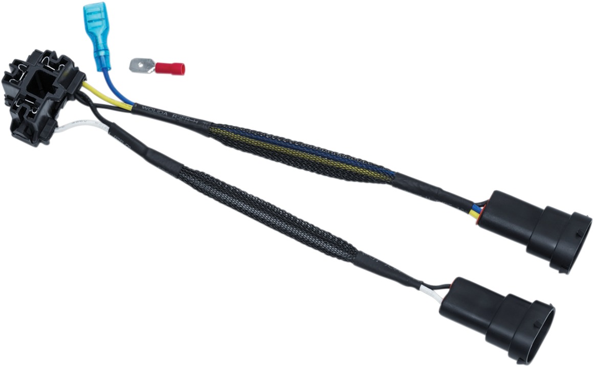Kuryakyn Headlamp Adapter Harness Black 5478 - Click Image to Close