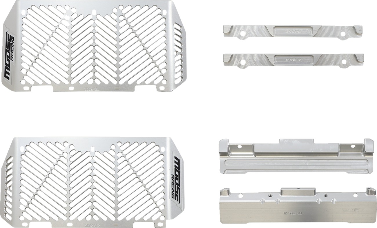Moose Offroad Billet Radiator Guards For Yamaha YZ 125/250 - Click Image to Close