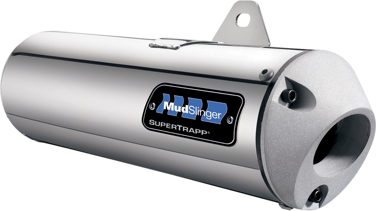 Mudslinger Slip On Exhaust Muffler - For 09-12 Polaris RZR S 800 - Click Image to Close