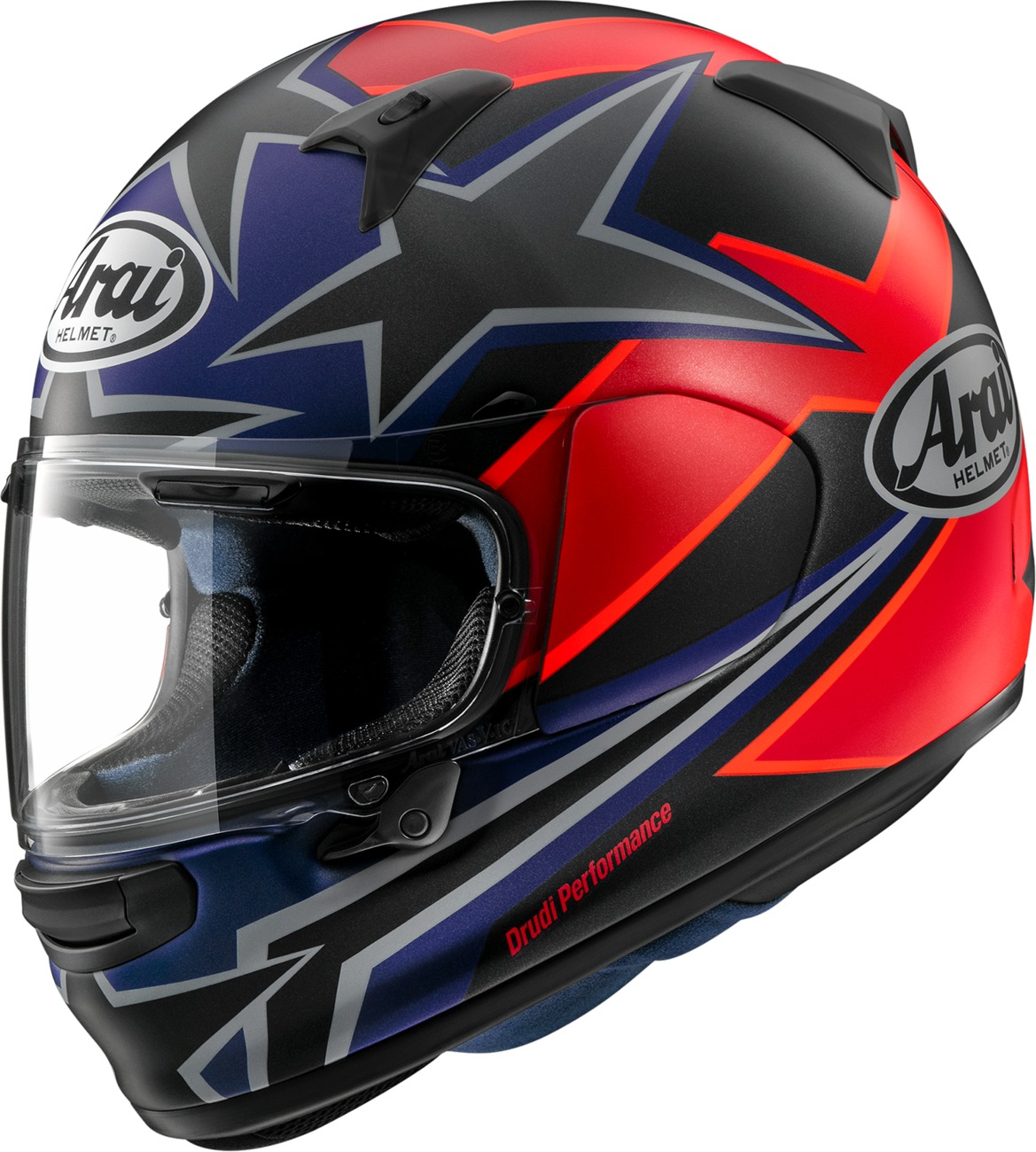 Arai Regent-X S&S Helmet - Small, Dark - Full-face helmet with advanced safety features - Click Image to Close