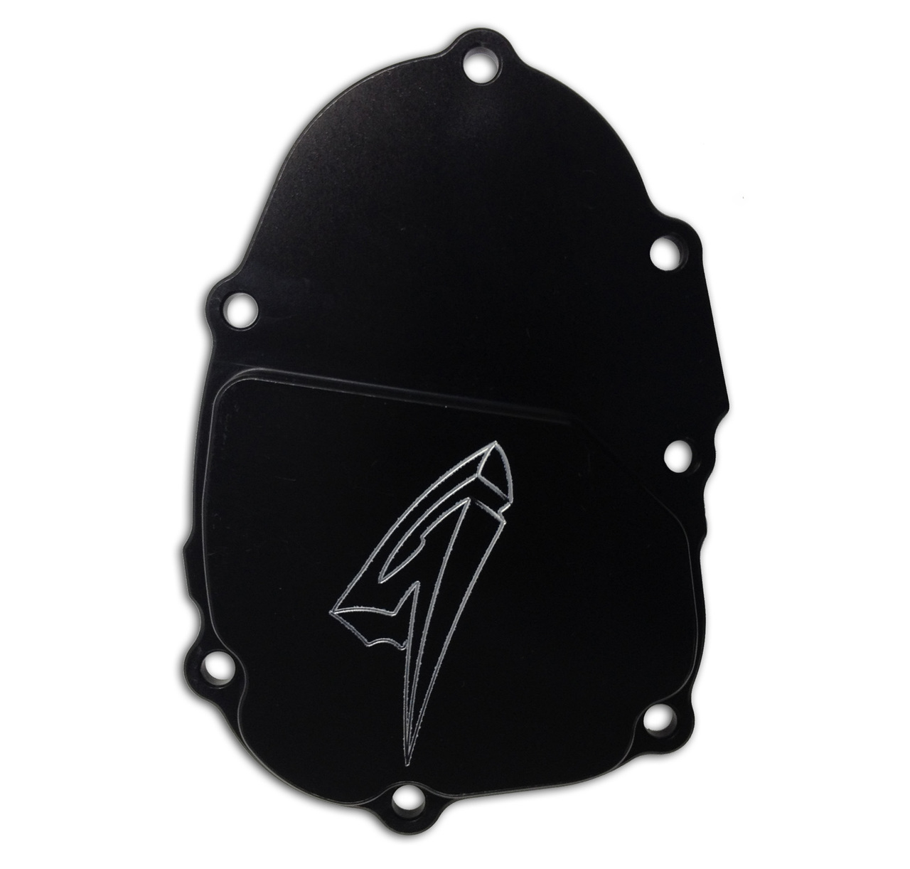 Billet Aluminum Right Side Engine Case Cover - For 06+ Yamaha R6 - Click Image to Close