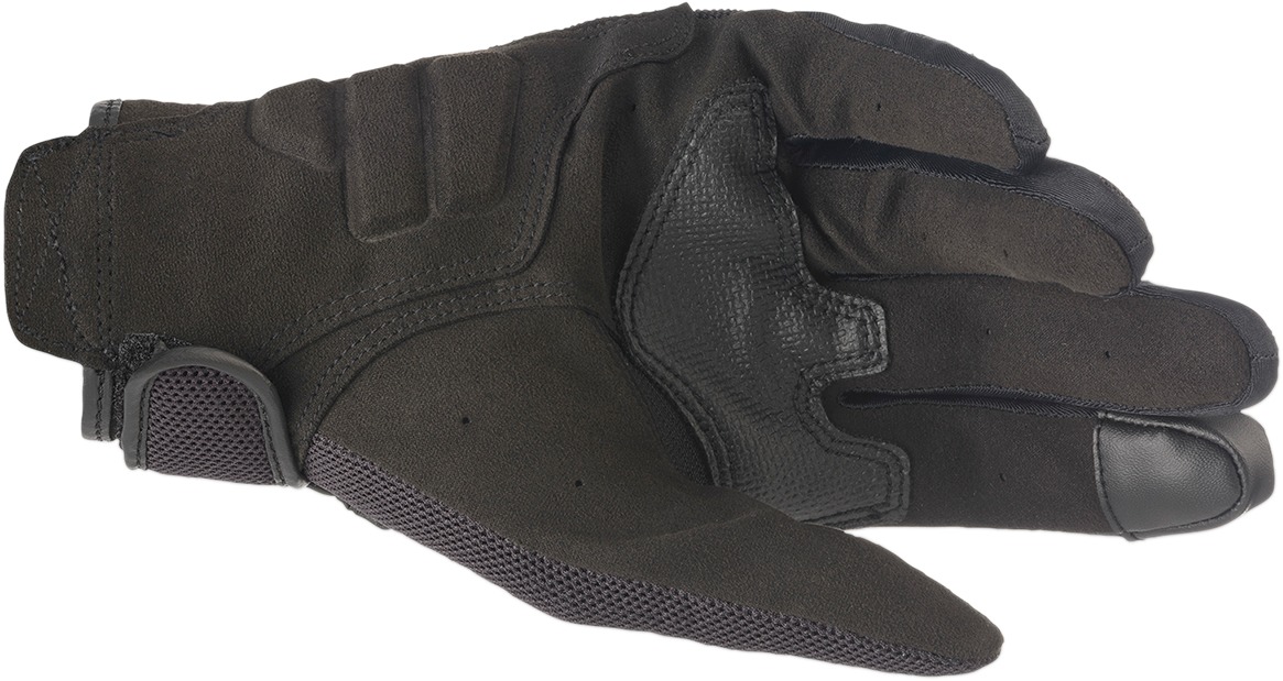 Copper Motorcycle Gloves Black Large - Click Image to Close