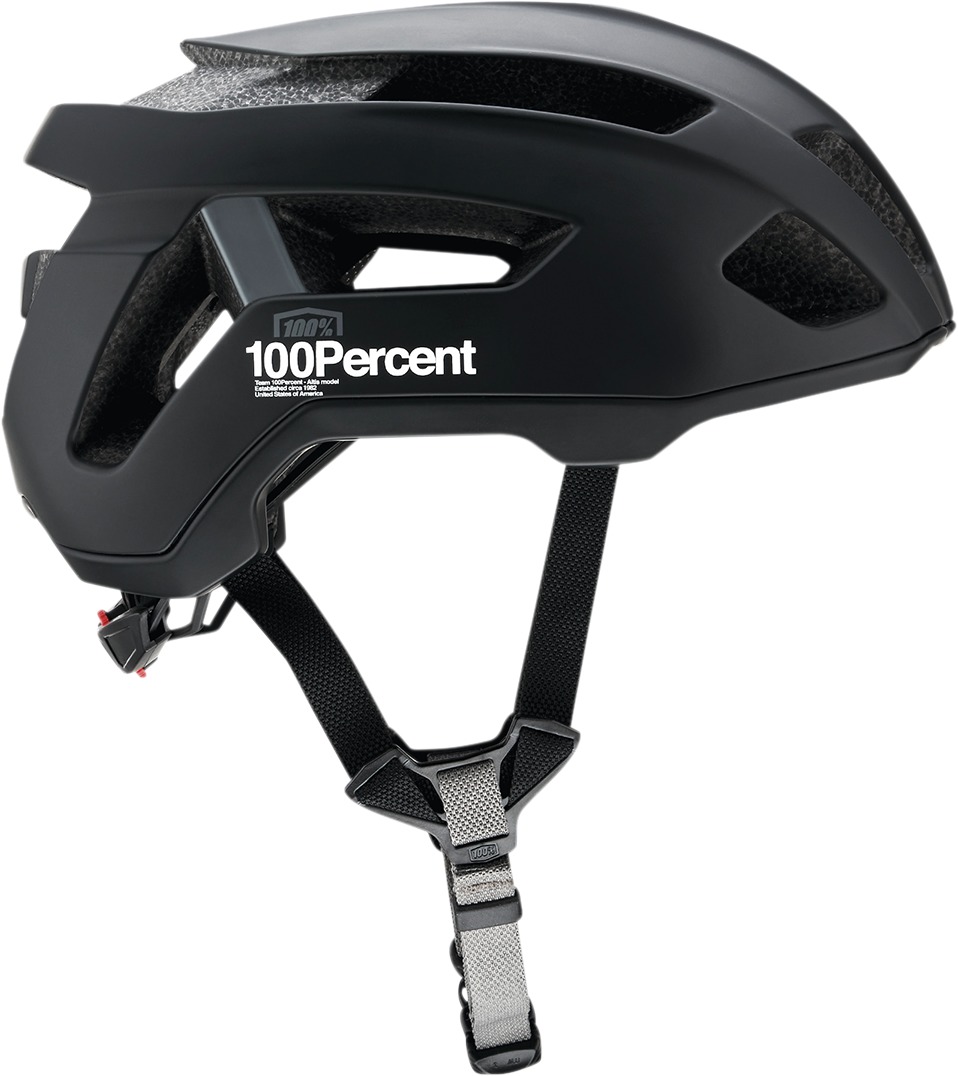 100 Percent Altis Gravel Bicycle Helmet L/XL Black Unisex - Trail helmet with Smartshock® system, size L/XL, Black - Click Image to Close