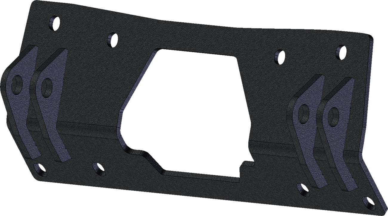 KFI UTV Plow Mount Kit For Polaris Ranger SP 570/Crew/PRO XD - Plow mount kit for Polaris Ranger SP 570 and Crew - Click Image to Close