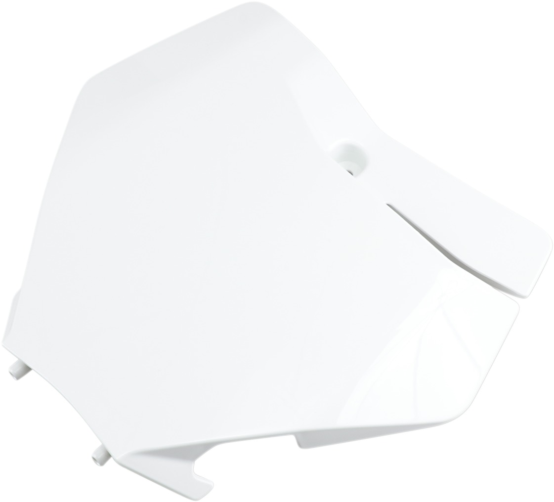 Front Number Plates for KTM - Front Number Plate White - Click Image to Close