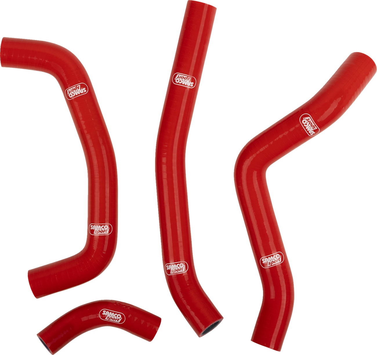 Moose Original Fit Radiator Hose Kit Red For 18-21 Honda CRF250R/RX - Red silicone hose kit For Honda CRF250R/RX - Click Image to Close