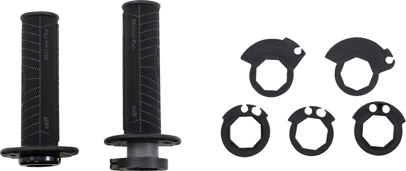 ODI DirtControl V2 Lock-On Grips Black 7/8in Bars - Lock-on grips for 7/8in bars For many MX models - Click Image to Close